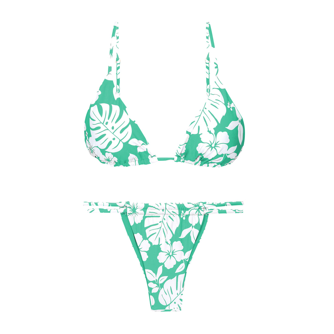 Product Front: Wednesday In Hawaii By Rio De Sol Two Piece Swimwear Set Pua-Valley Ana Isla