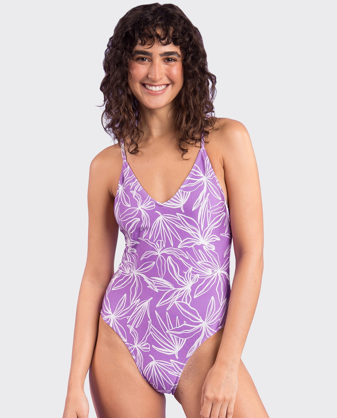 Gallery: Rio De Sol One Piece Swimsuits Trail-Purple Hype