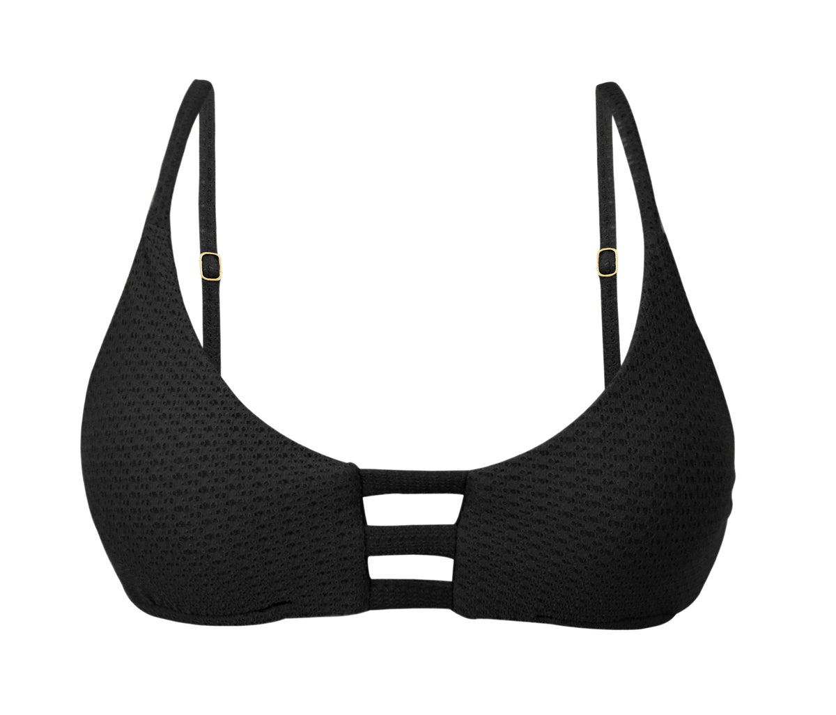 Product Front: Rio De Sol Bikini Tops Top Bora-Black Bra-Trio