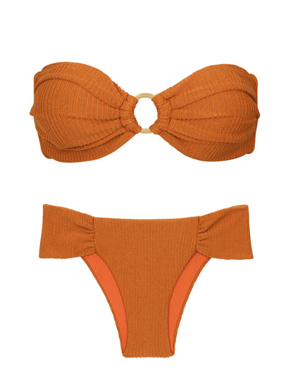 Product Front: Rio De Sol Two Piece Swimwear Set Ferrugo Mavi Baobi