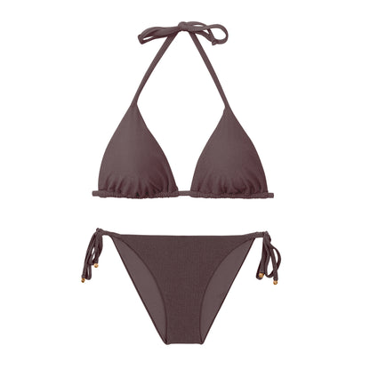 Product Front: Rio De Sol Two Piece Swimwear Set Malibu-Ebano Tri-Inv Lacinho