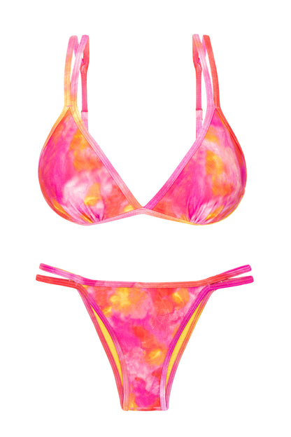 Product Front: Rio De Sol Two Piece Swimwear Set Joyful Tri-Duo Rio-Duo