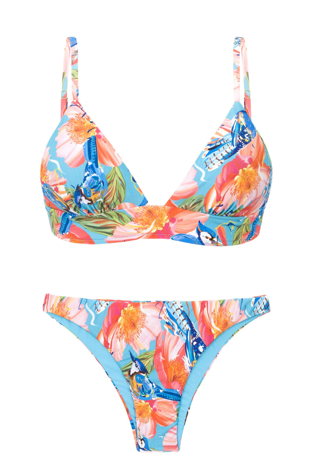 Product Front: Rio De Sol Two Piece Swimwear Set Zinnia Tri-Cos Leblon