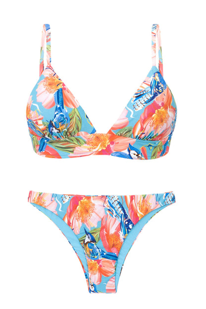 Product Front: Rio De Sol Two Piece Swimwear Set Zinnia Tri-Cos Leblon