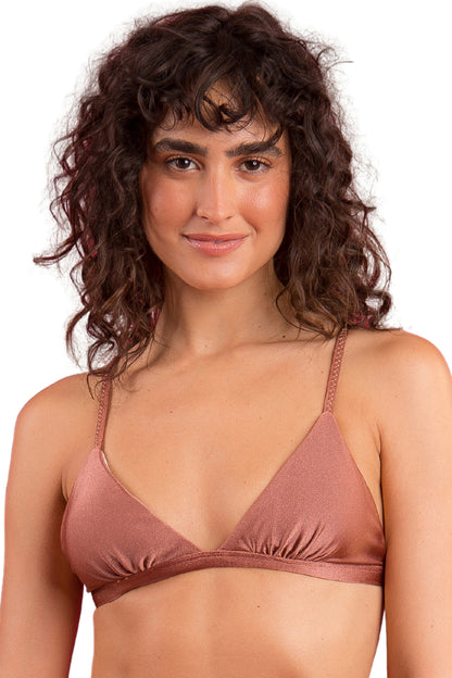 Gallery: Rio De Sol Bikini Tops Top Shimmer-Copper Tri-Fixo
