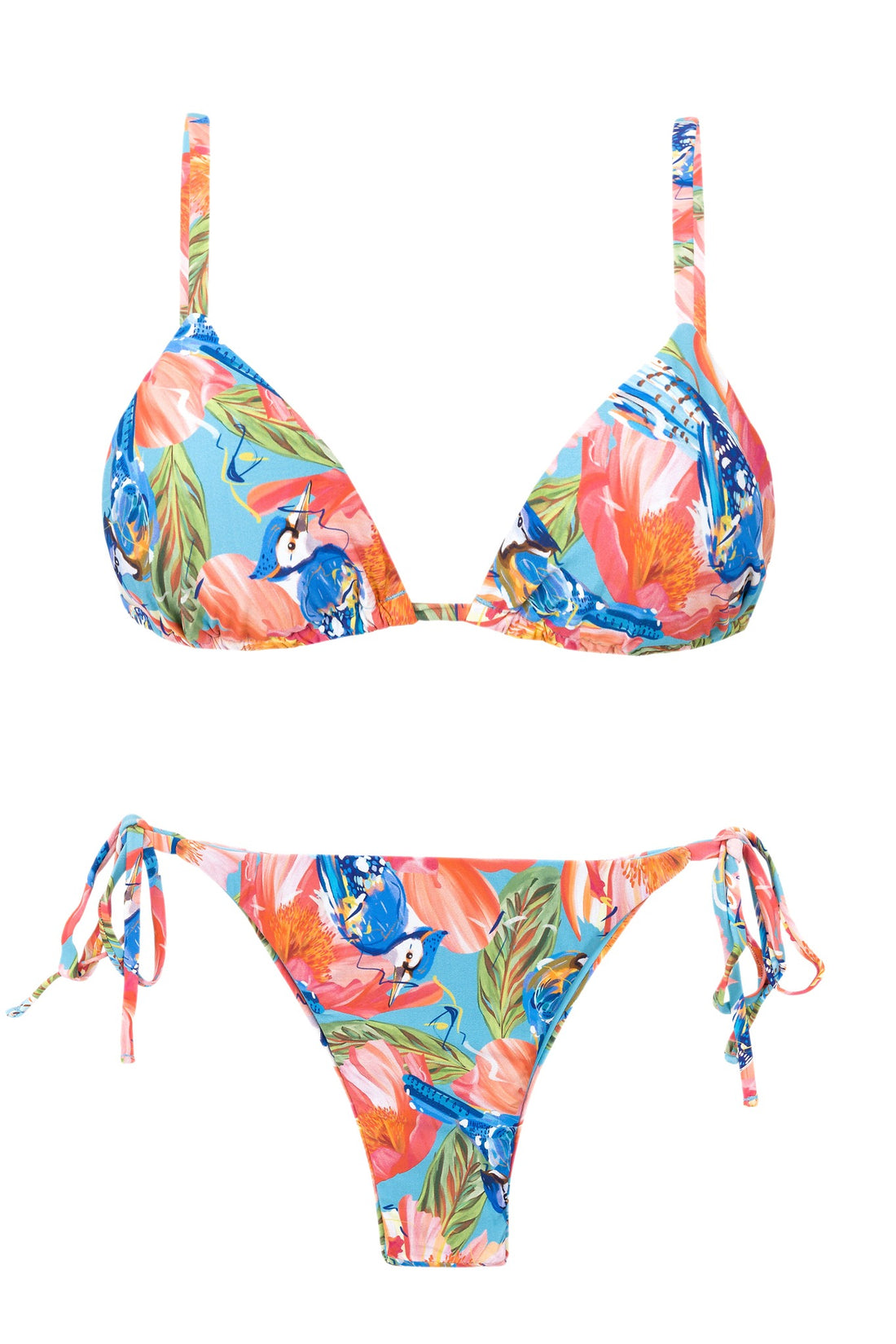 Product Front: Rio De Sol Two Piece Swimwear Set Zinnia Tri-Inv Ibiza