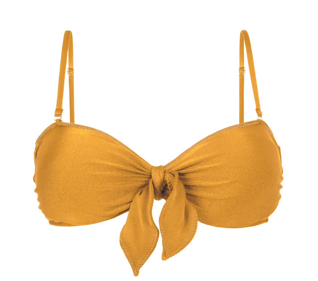 Product Front: Rio De Sol Bikini Tops Top Damasco Bandeau-No