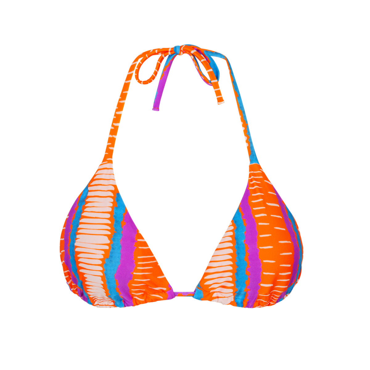 Product Front: Rio De Sol Bikini Tops Top Stripes Tri-Inv