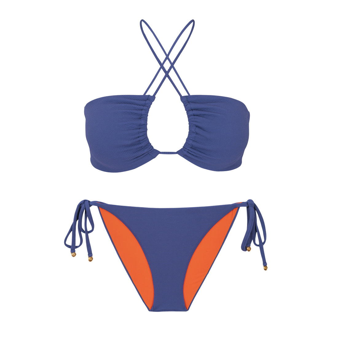 Product Front: Rio De Sol Two Piece Swimwear Set Mtx-Netuno Camille Ibiza-Comfy
