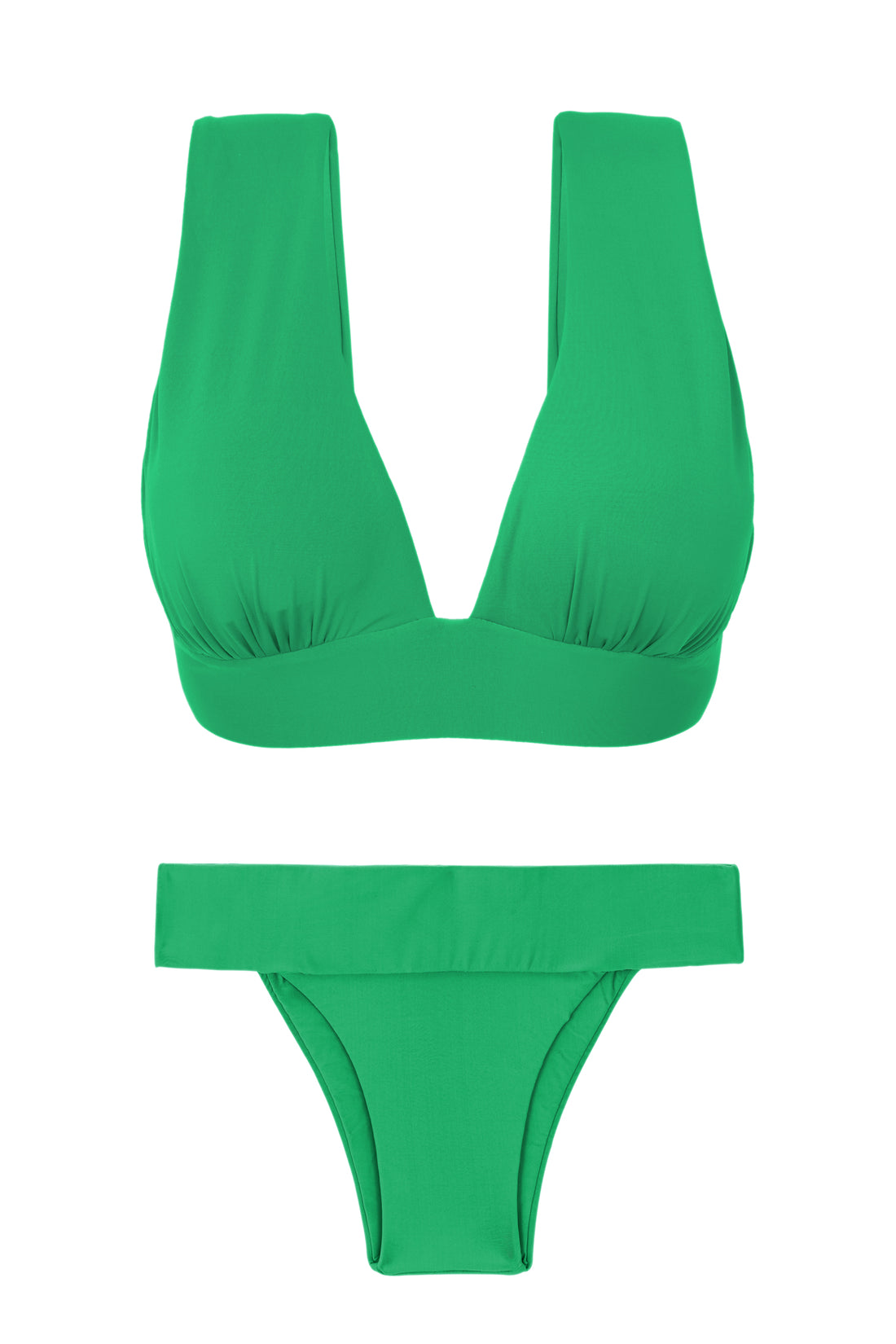 Product Front: Rio De Sol Two Piece Swimwear Set Tambourine Halter-Marina Essential-Cos
