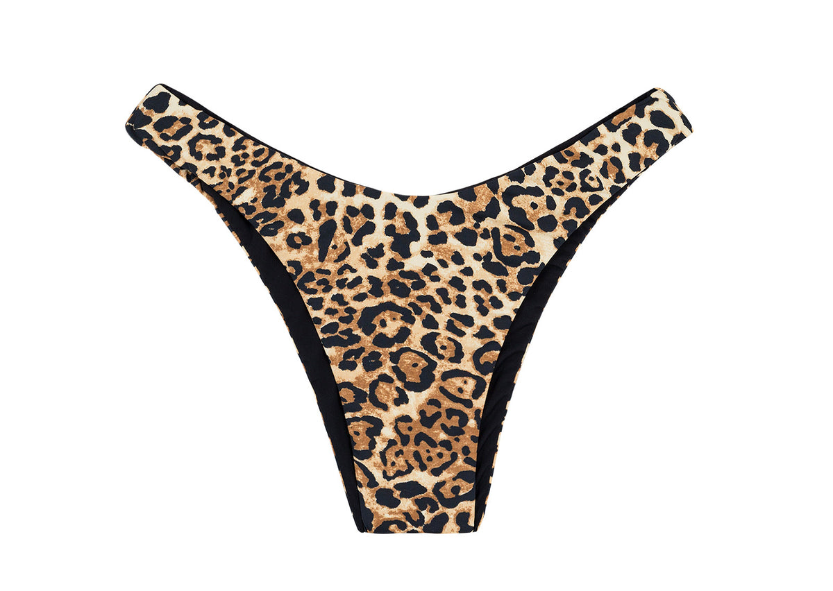 Product Front: Rio De Sol Bottom Bottom Leopardo Bandeau