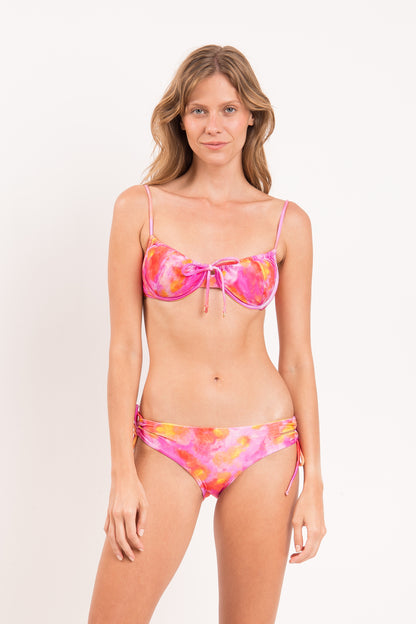 Model Front: Rio De Sol Bikini Tops Top Joyful Balconet-Tie