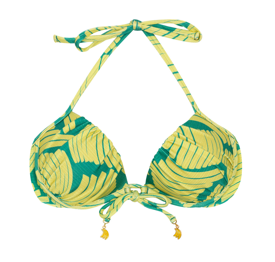 Product Front: Rio De Sol Top Top Banana Yellow Balconet