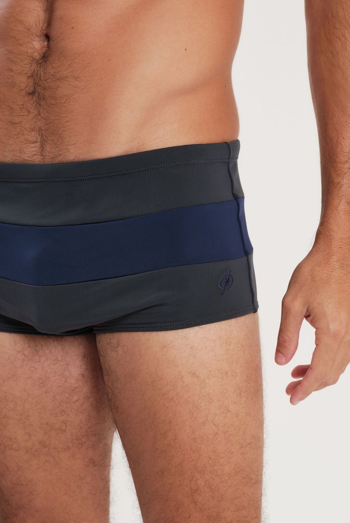 Image 03: Blueman Swim Trunks Sunga Army Crepusculo Bicolor Cinza