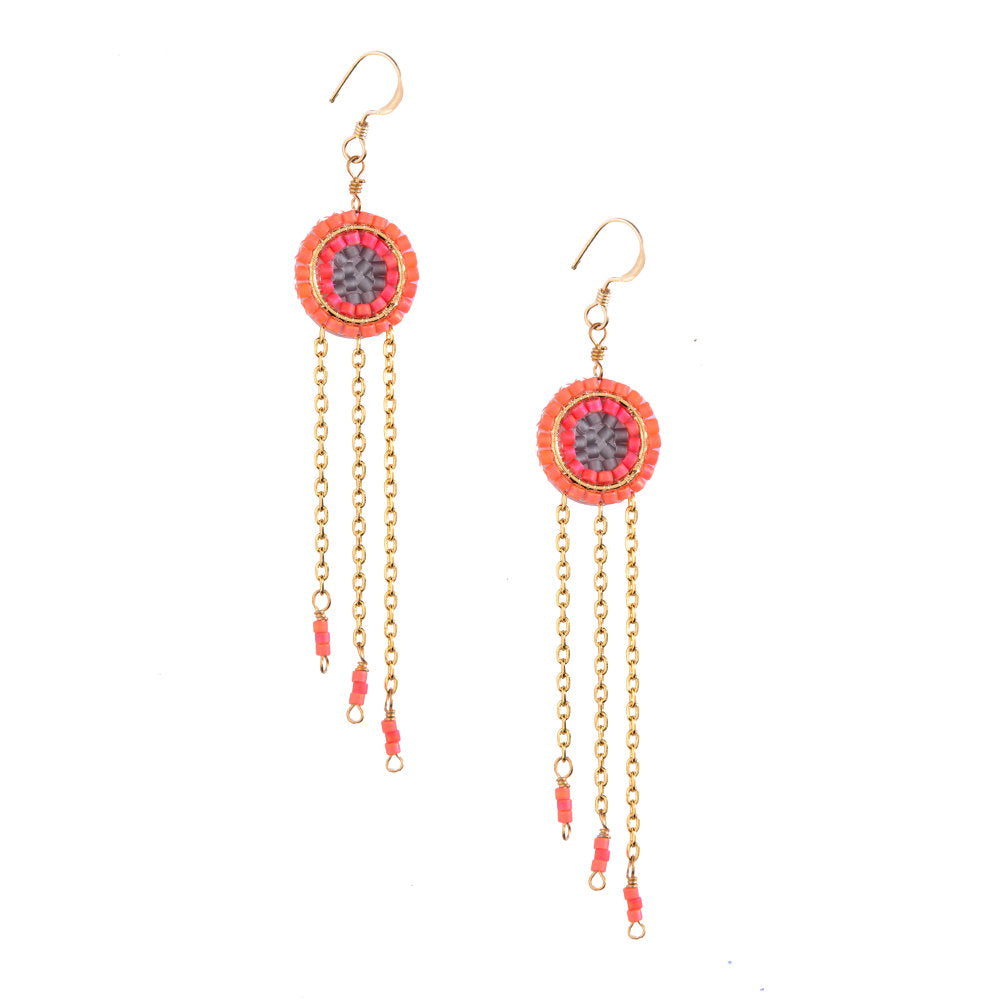 Model Front: Mishky Earrings Mabel Gp-L-1715