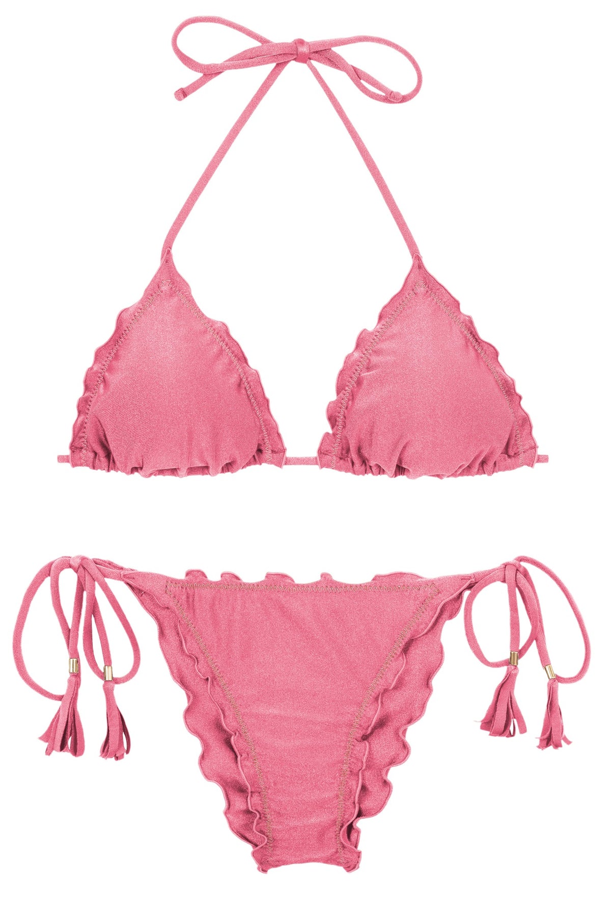 Product Front: Rio De Sol Two Piece Swimwear Set Shimmer-Confetti Frufru