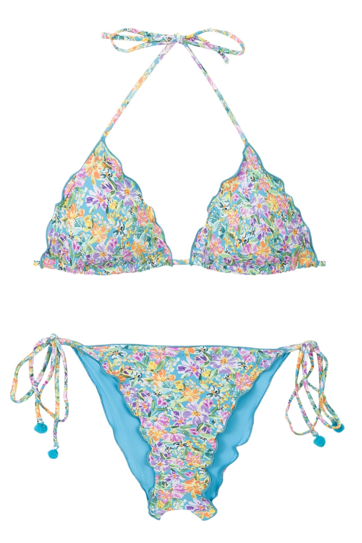 Product Front: Rio De Sol Two Piece Swimwear Set Tiny-Garden Frufru