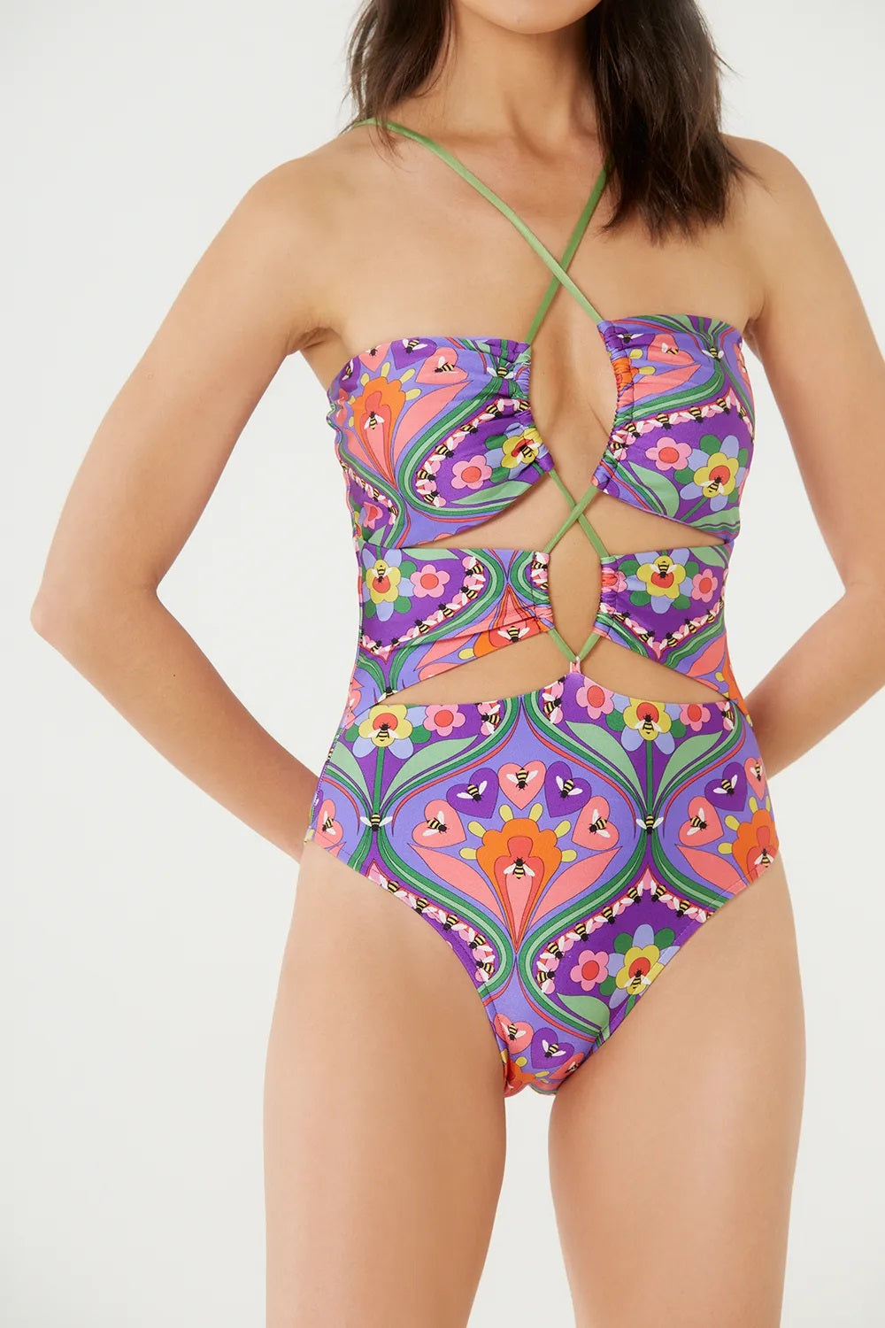 Image 03: Blueman One Piece Swimsuits Maio Paola Apiculae