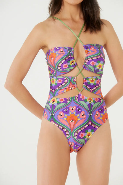 Image 03: Blueman One Piece Swimsuits Maio Paola Apiculae