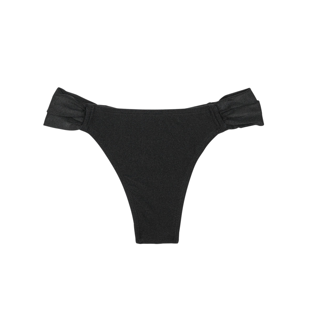 Product Front: La Playa Bikini Bottoms Bottom Faixa Duplo Preto