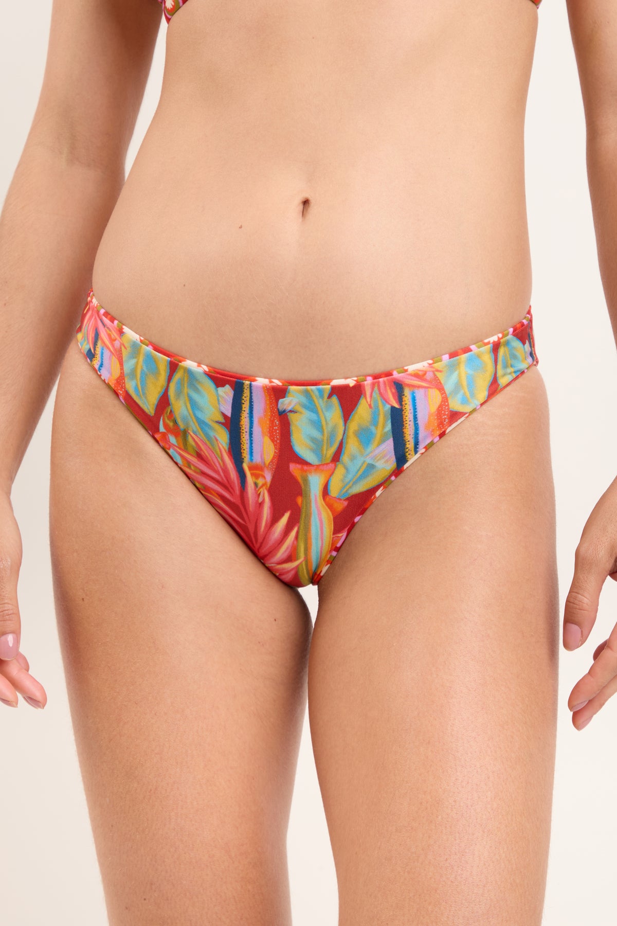 Image 11: Rio De Sol Bikini Bottoms Bottom Floral-Scales Essential-Comfy