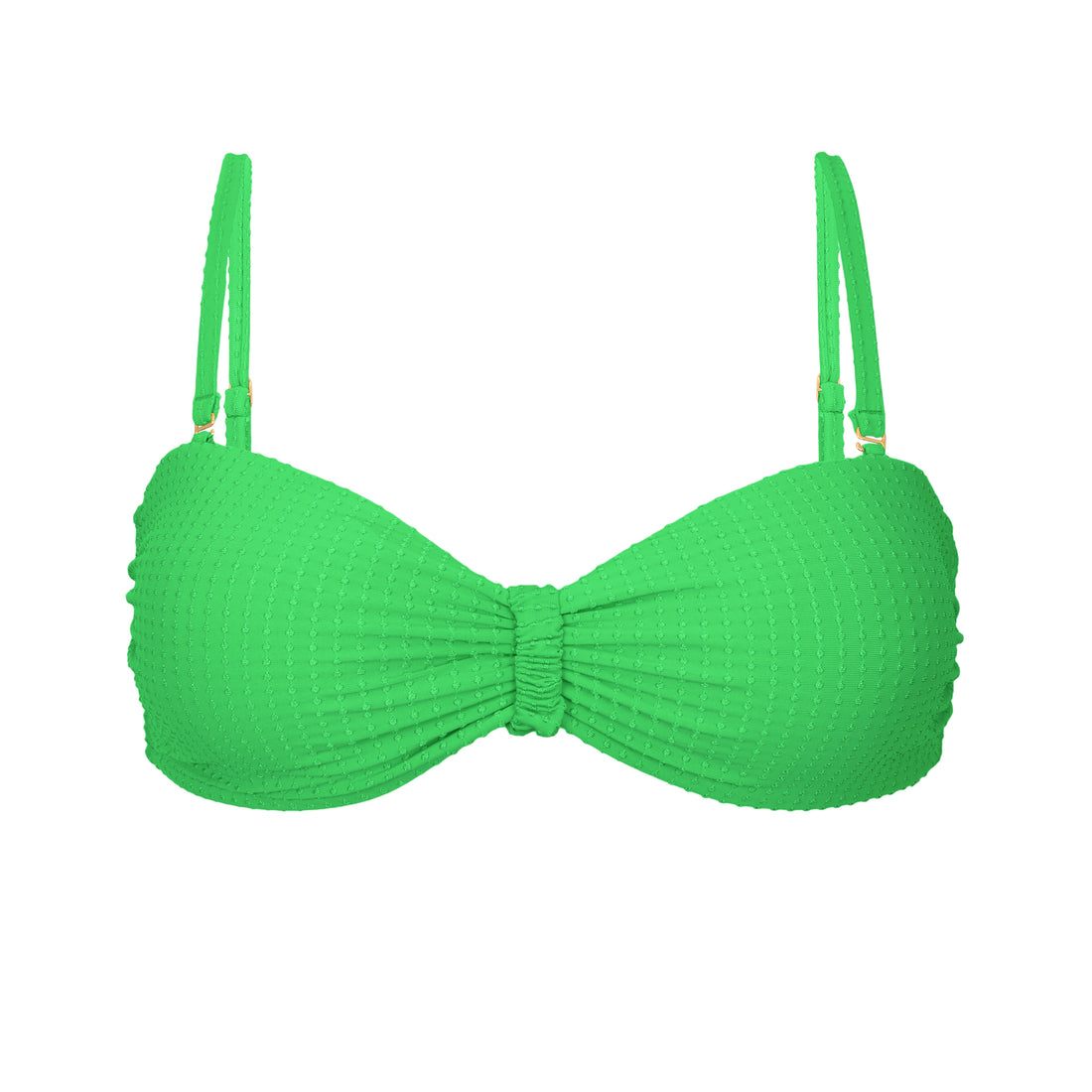 Product Front: Rio De Sol Bikini Tops Top Dots-Energy Bandeau-Crispy
