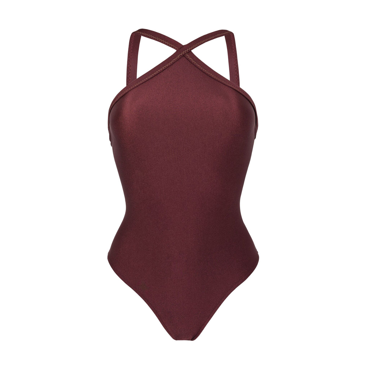 Product Front: Rio De Sol One Piece Swimsuits Barolo High-Neck