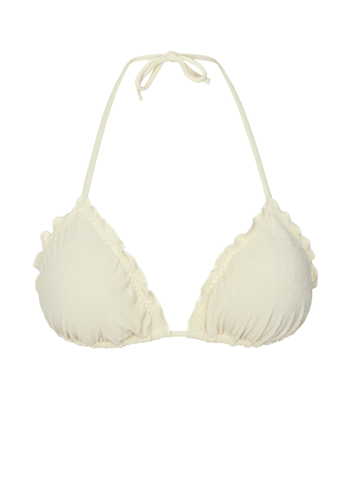 Product Front: Rio De Sol Bikini Tops Top Malibu-Natural Frufru