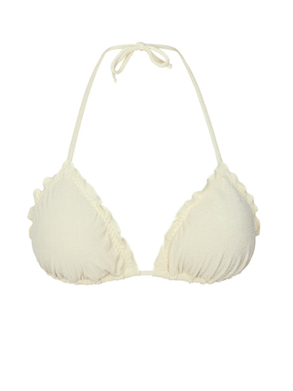 Product Front: Rio De Sol Bikini Tops Top Malibu-Natural Frufru