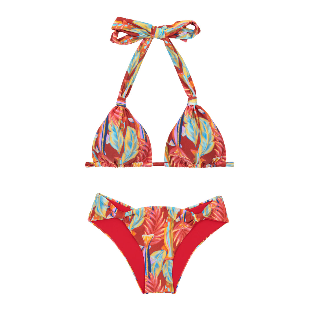 Product Front: Rio De Sol Two Piece Swimwear Set Sea-Bloom Mel