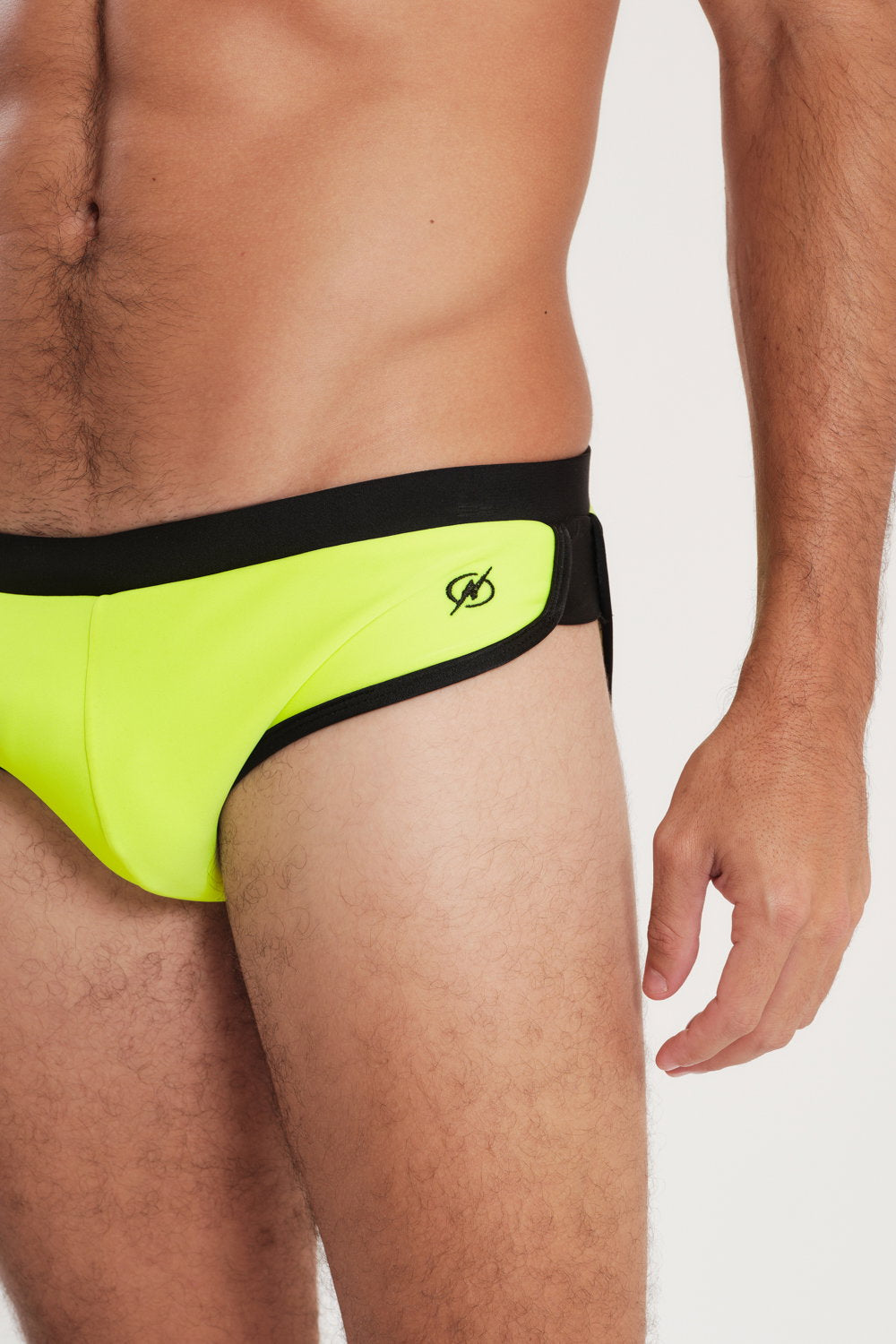 Image 02: Blueman Swim Trunks Sunga Miami Liso Verde