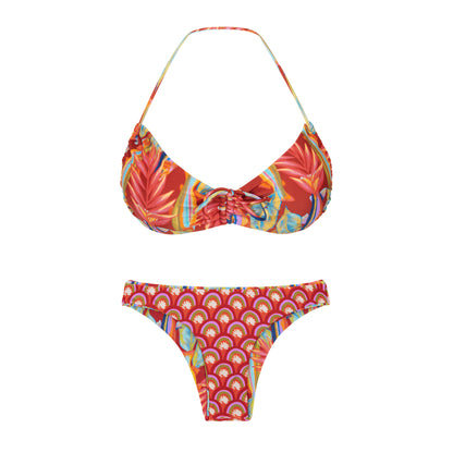 Product Back: Rio De Sol Two Piece Swimwear Set Sea-Bloom Corine Essential