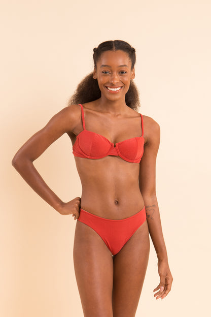Image 10: Rio De Sol Two Piece Swimwear Set Malibu-Chili Balconet Ciao