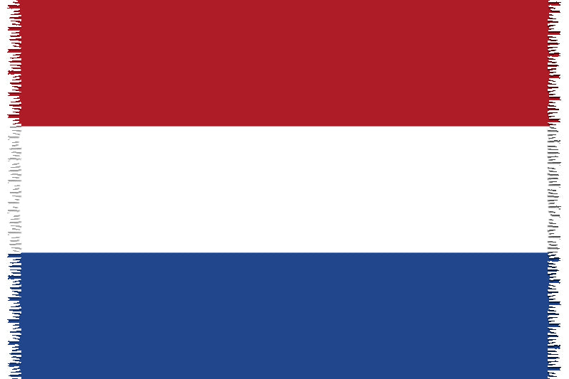 Product Front: Bali Blue Pareo Canga Dutch National Flag