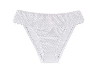 Product Front: Rio De Sol Bikini Bottoms Bottom Cloque Branco Cos Comfort