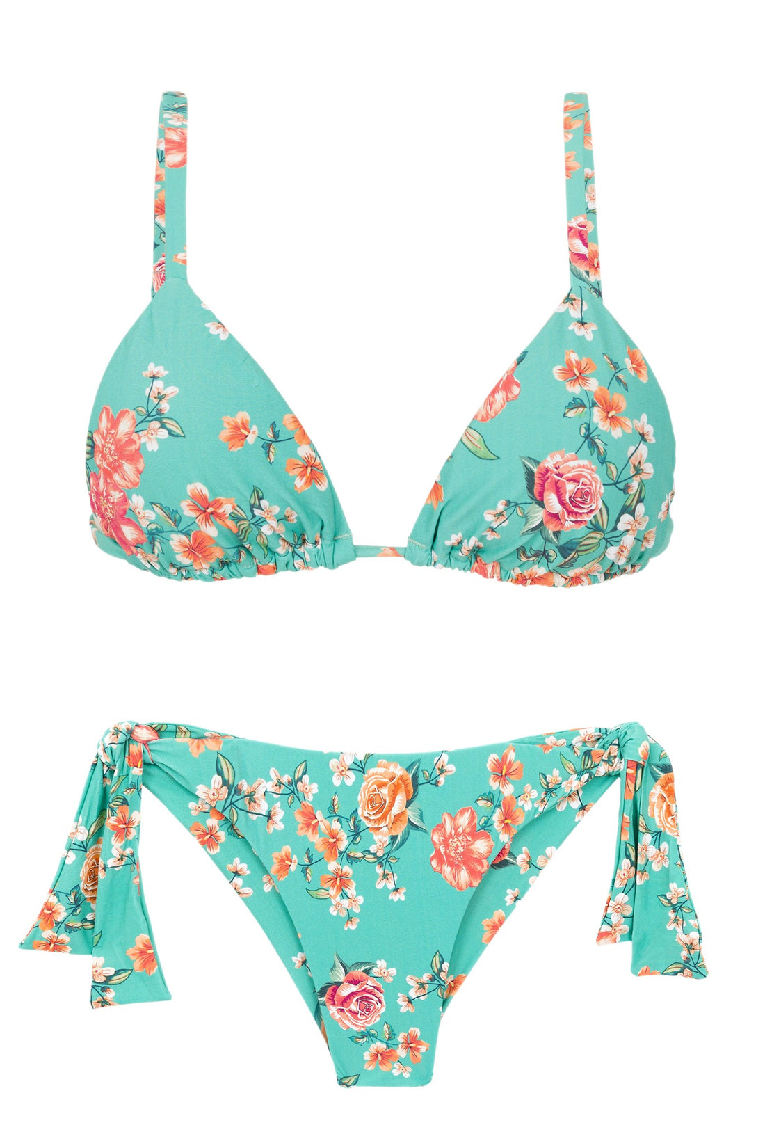 Product Front: Rio De Sol Two Piece Swimwear Set Botanic Tri-Inv Italy