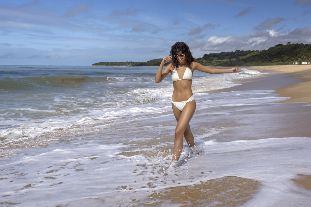 Image 07: Rio De Sol Bikini Tops Top Off-White Mel