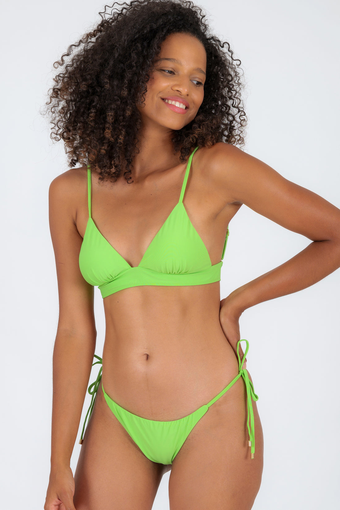 Gallery: Rio De Sol Two Piece Swimwear Set Lemon Tri-Cos Ibiza