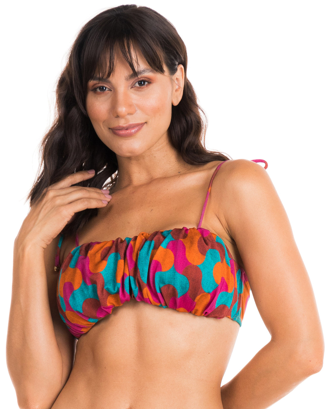 Gallery: La Playa Bikini Tops Top Faixa Duplo Aretsanato