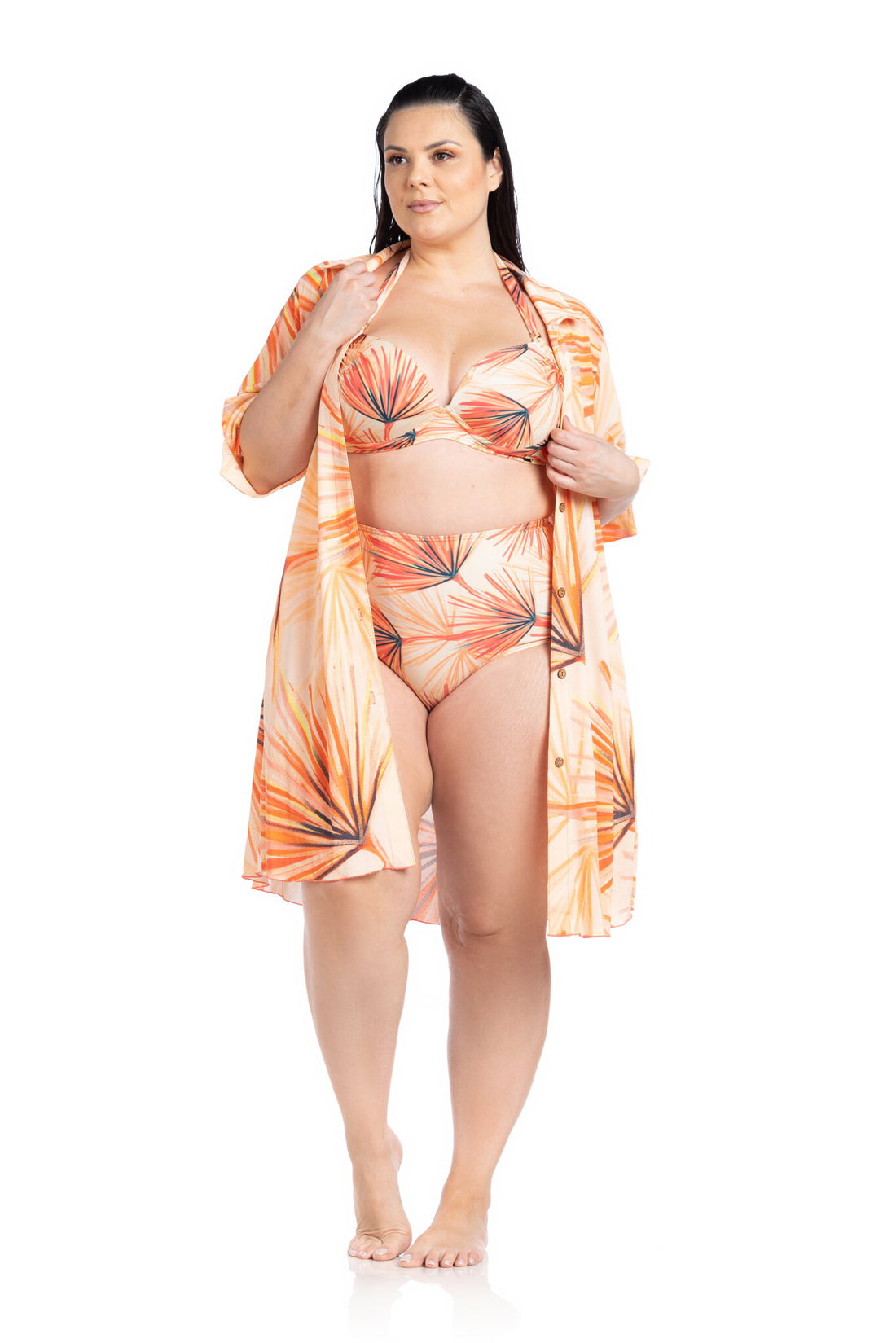 Image 02: La Playa Shirtdress Chemise Caliandra