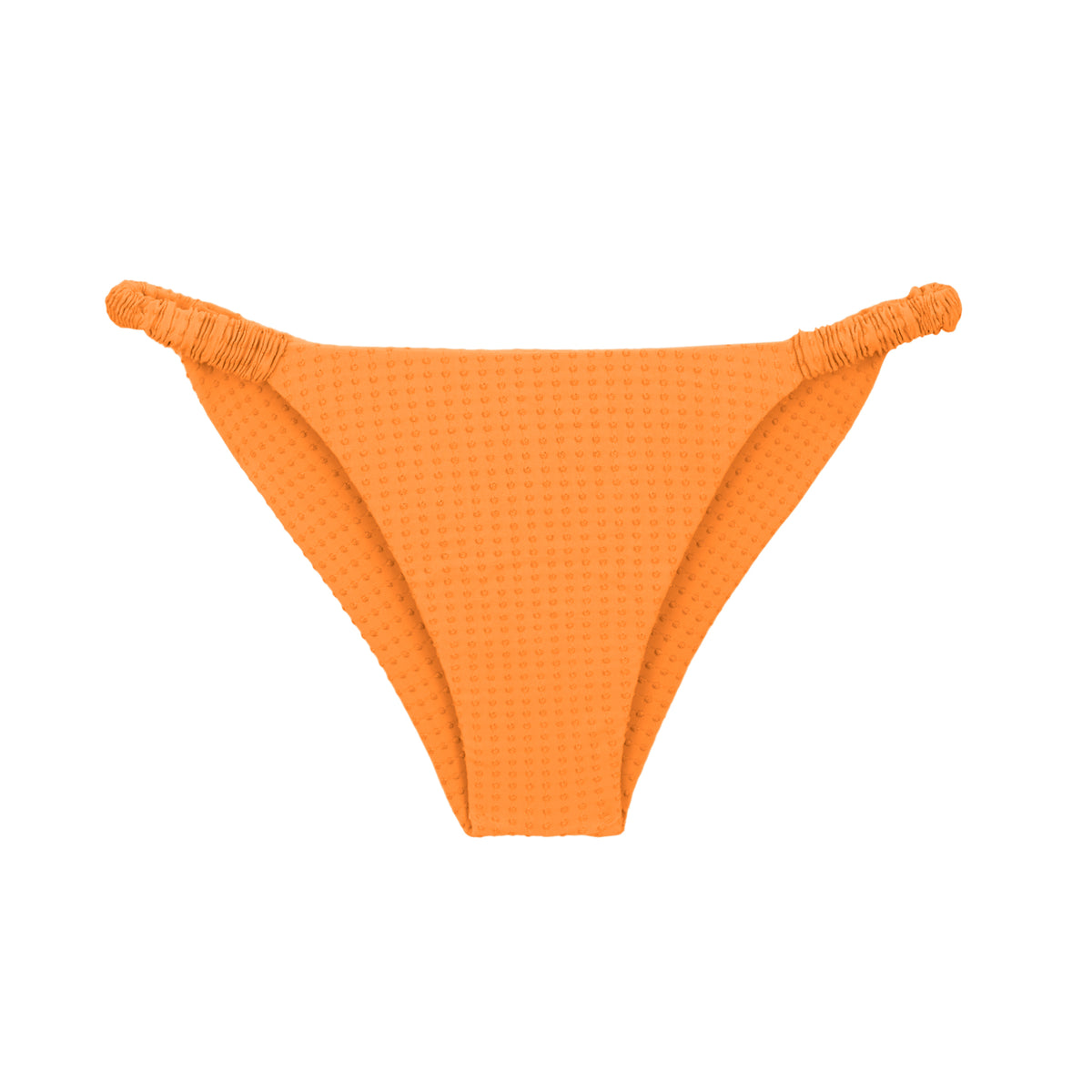 Product Front: Rio De Sol Bikini Bottoms Bottom Dots-Mango Cheeky-Crispy
