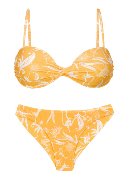 Product Front: Rio De Sol Two Piece Swimwear Set Sunny-Forest Twist Nice