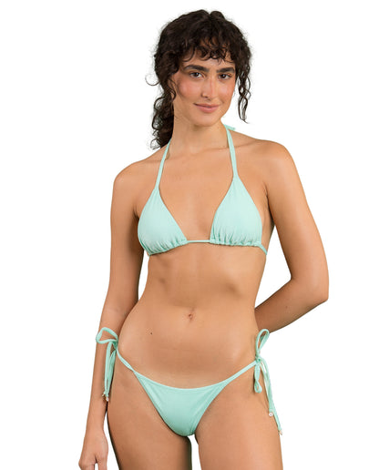 Gallery: Rio De Sol Two Piece Swimwear Set Malibu-Menta Tri-Inv Cheeky-Tie