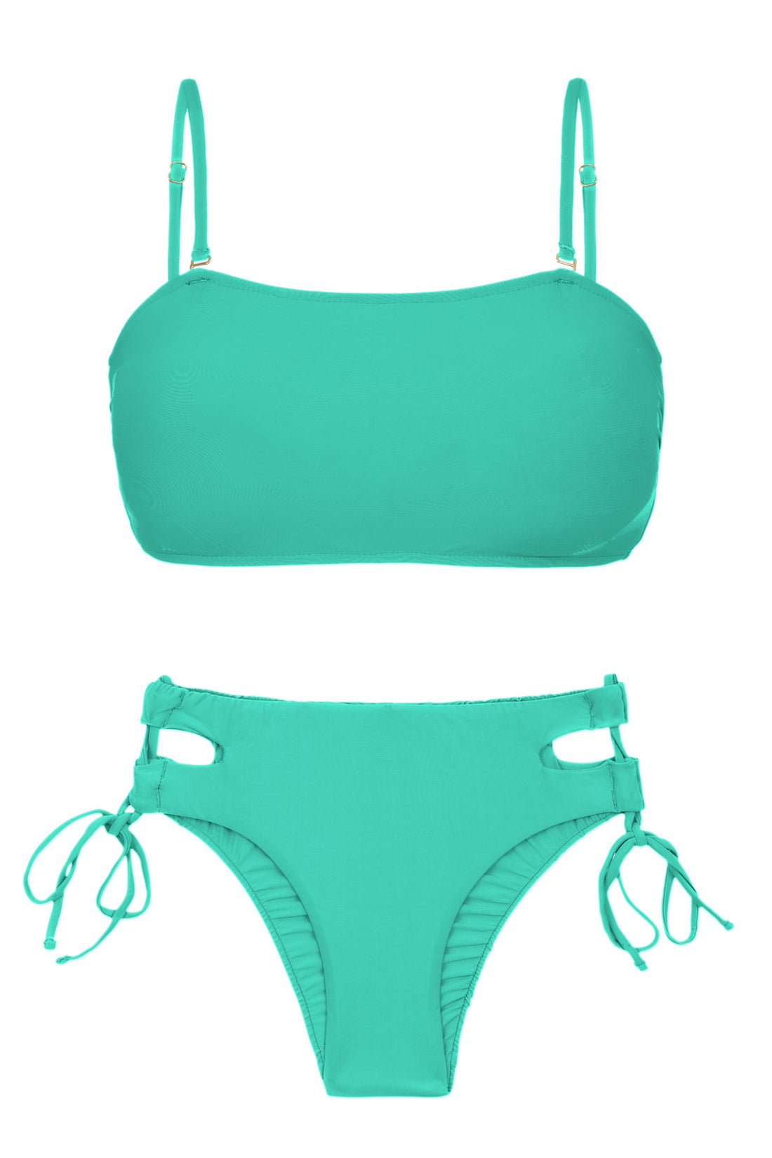 Product Front: Rio De Sol Two Piece Swimwear Set Opal Bandeau-Reto Madrid