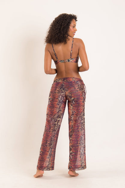 Model Back: Rio De Sol Pants Cobra Trouser