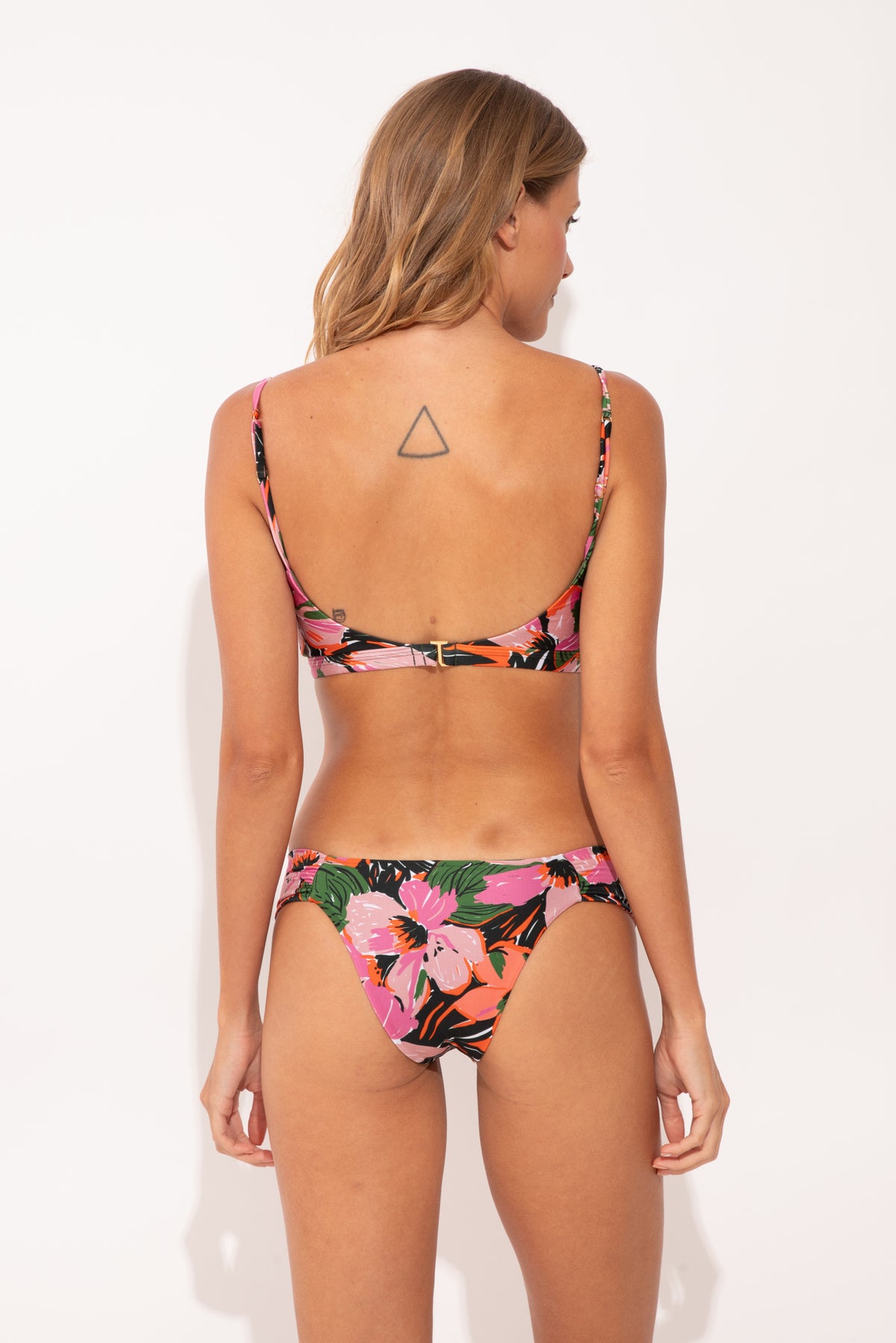 Model Back: Rio De Sol Two Piece Swimwear Set Jolie Paola Baobi