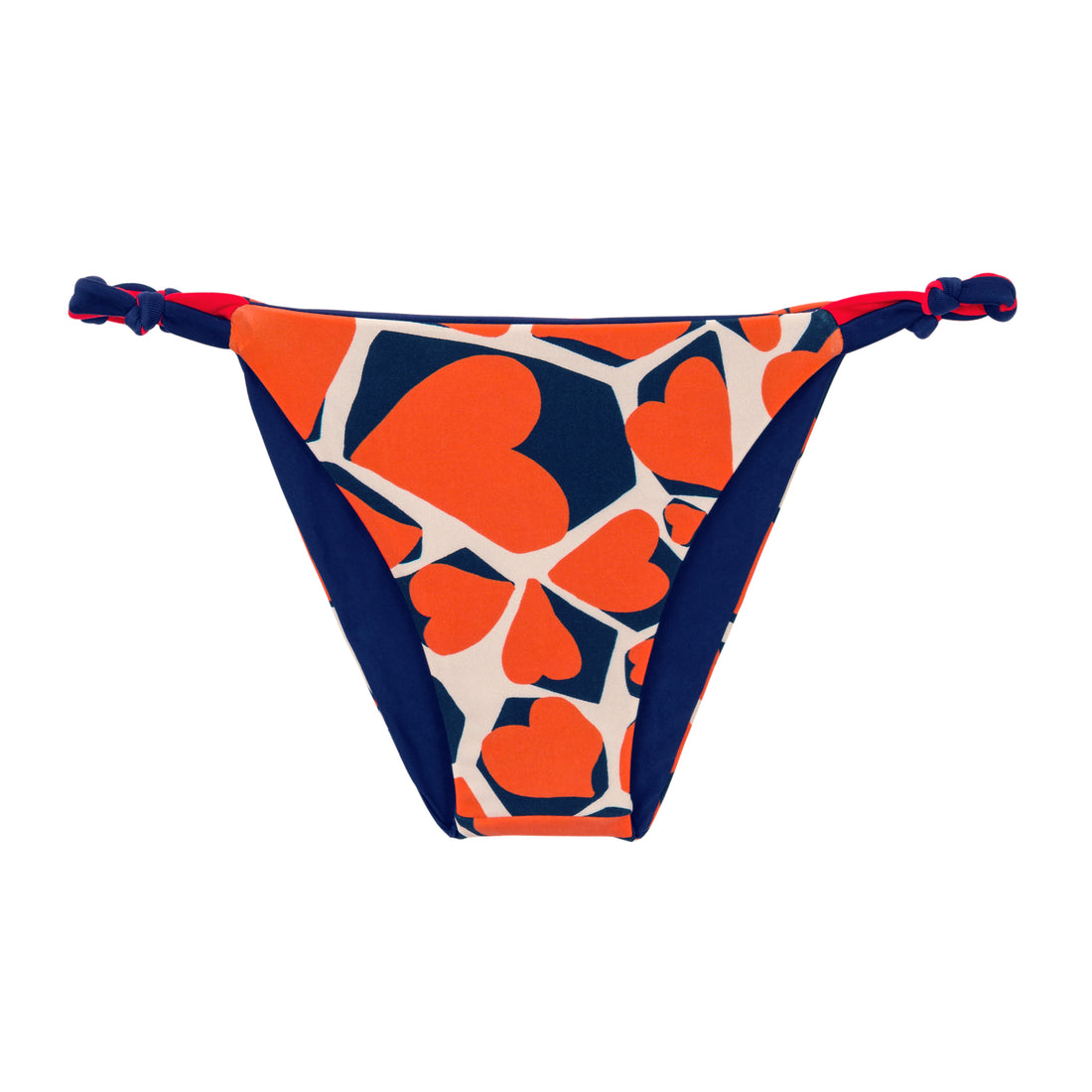 Product Front: Rio De Sol Bikini Bottoms Bottom Amore-Red Essential-Rev