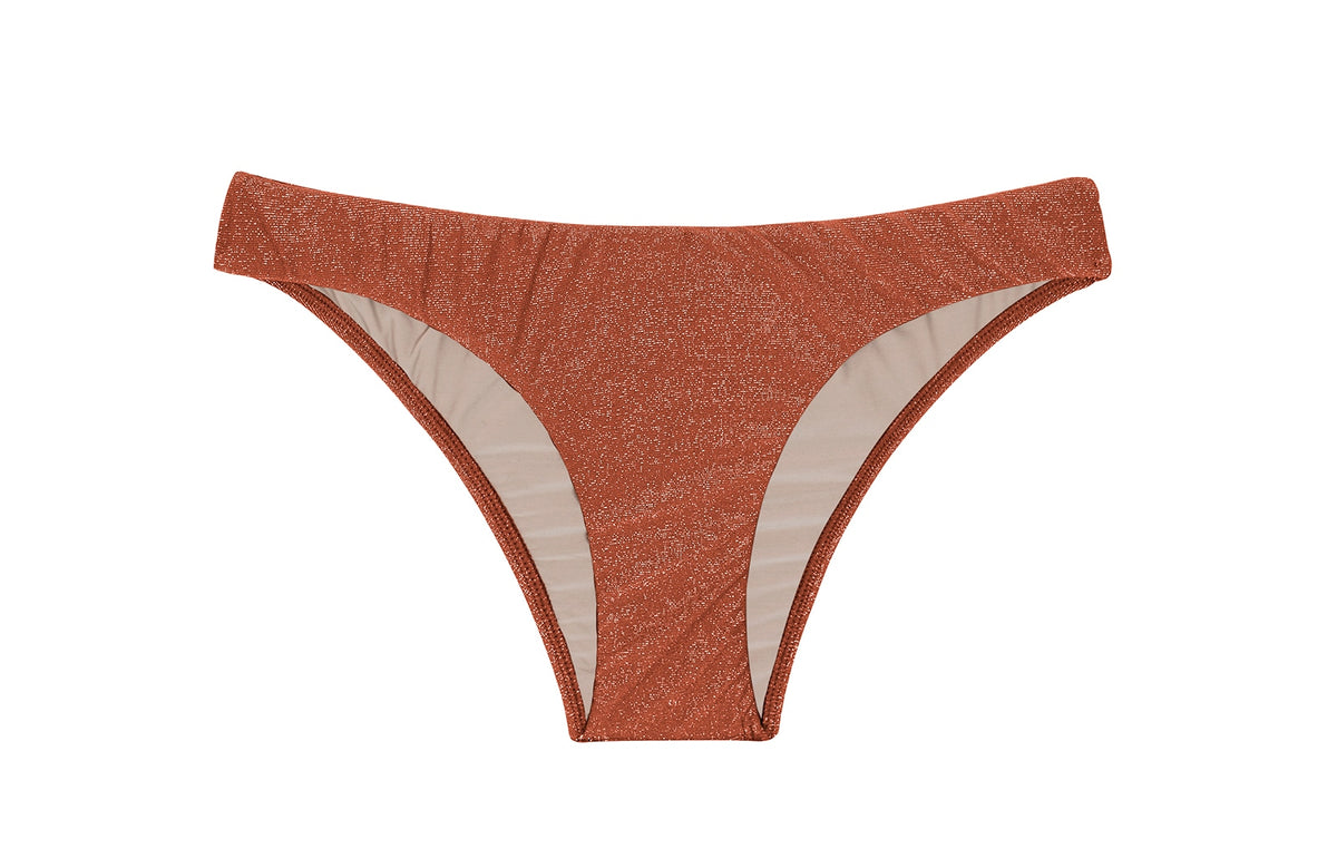 Product Front: Rio De Sol Bikini Bottoms Calcinha Radiante Canela Cropped