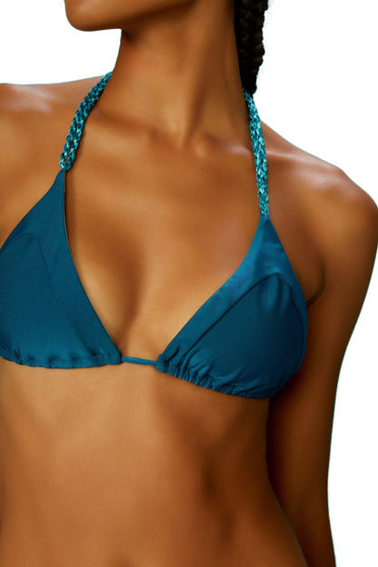 Image 05: Blueman Two Piece Swimwear Set Azul Prata Fada