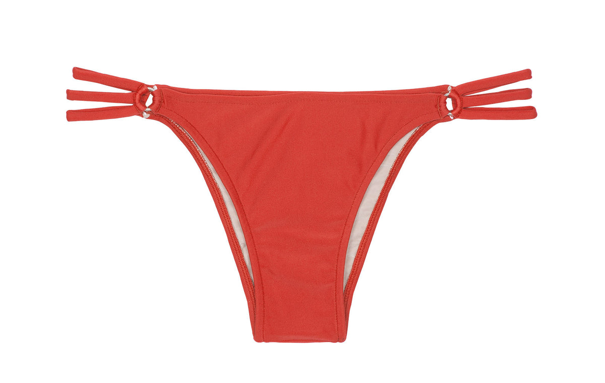 Product Front: Rio De Sol Bikini Bottoms Calcinha Tiras Trio Red